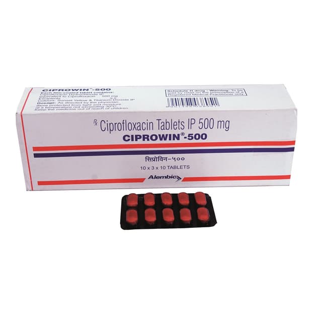 CIPROWIN 500MG TAB