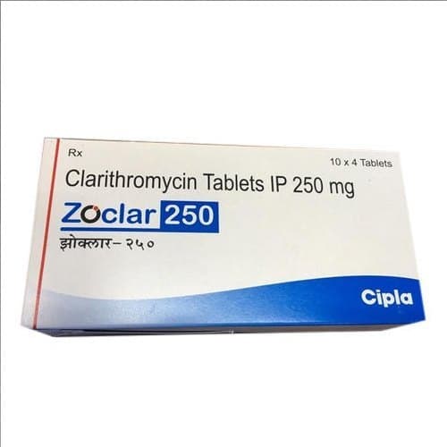 ZOCLAR 250MG TAB