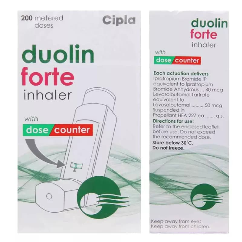 DUOLIN FORTE INH 40MCG/50MCG